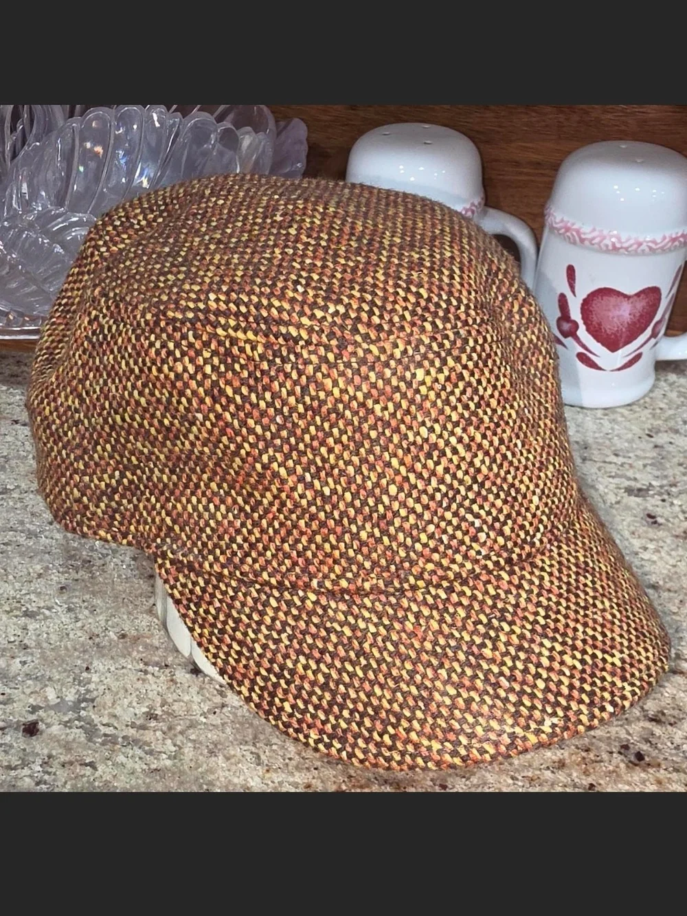 Vans Orange Cadet  Satin-Lined Hat